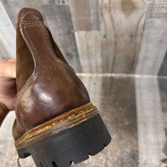 FABIANO The Alps Brown Nubuck Leather Hiking Women's Boots-Size 5.5 - Italy - Picture 13 of 16